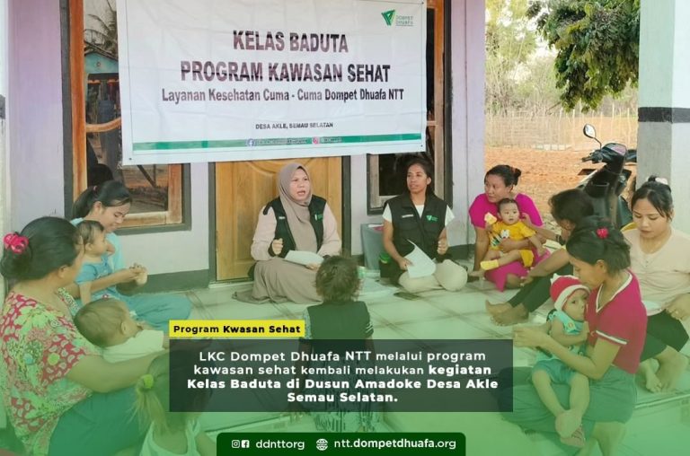 LKC Dompet Dhuafa NTT Membawa Sentuhan Kasih ke Dusun Amadoke Melalui Program Kelas Baduta